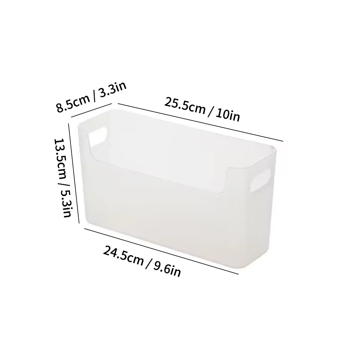 Opbergdoos voor ondergoed, bh's en sokken, plastic kledingorganizer, wandmontage, zonder gaten, voor slaapkamerkast, lades, opbergorganizer