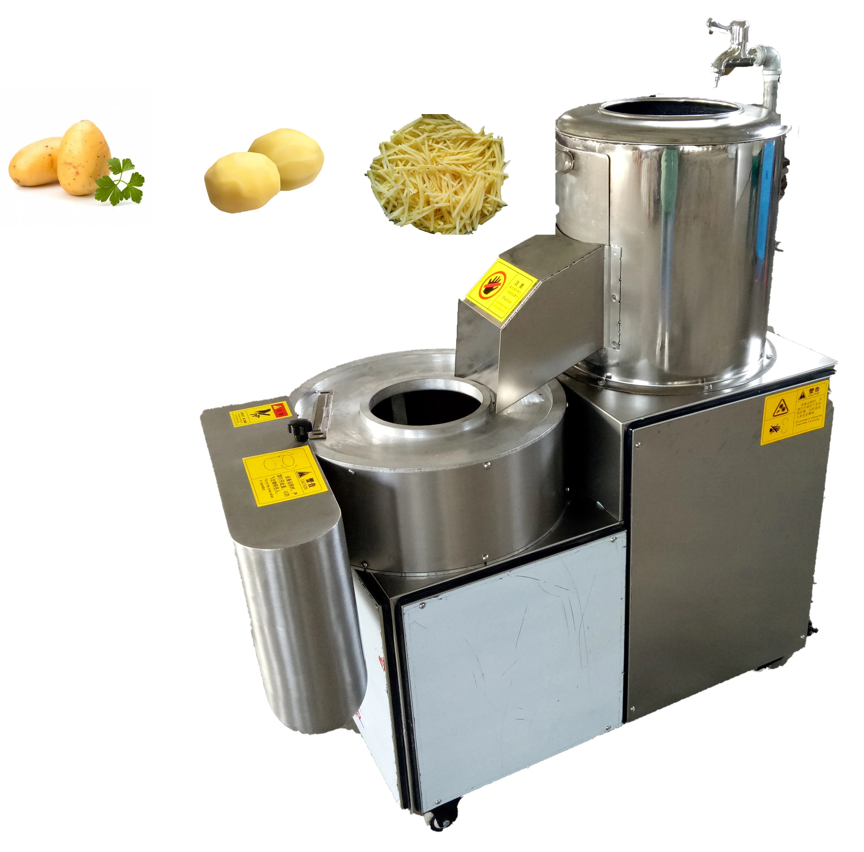 

Electric Commercial Industrial Potato Chips Slicer Sweet Potato Slicer Potato Peeler and Slicer Machine