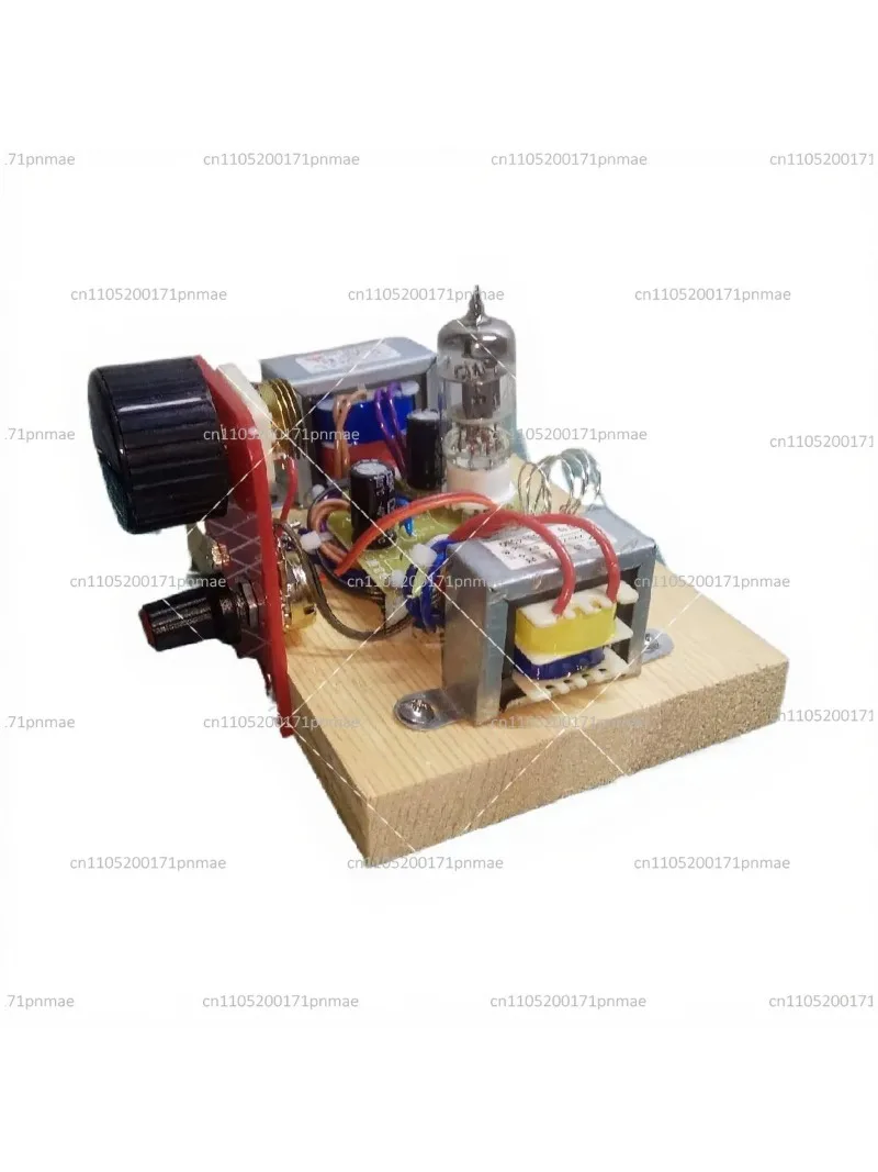 Electronic Tube Super Regenerative FM Radio Kit Single Lamp FM Radio Aviation Band TVFM Receiver