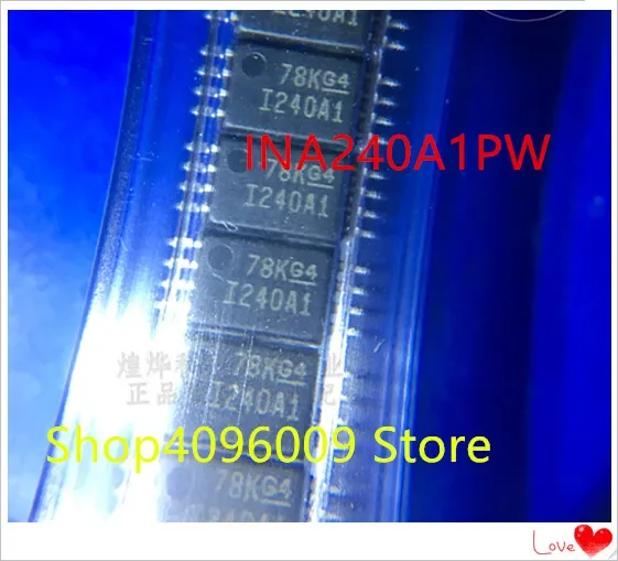 10 قطعة/الوحدة INA240A1PW INA240A1 INA240 I240A1 TSSOP-8