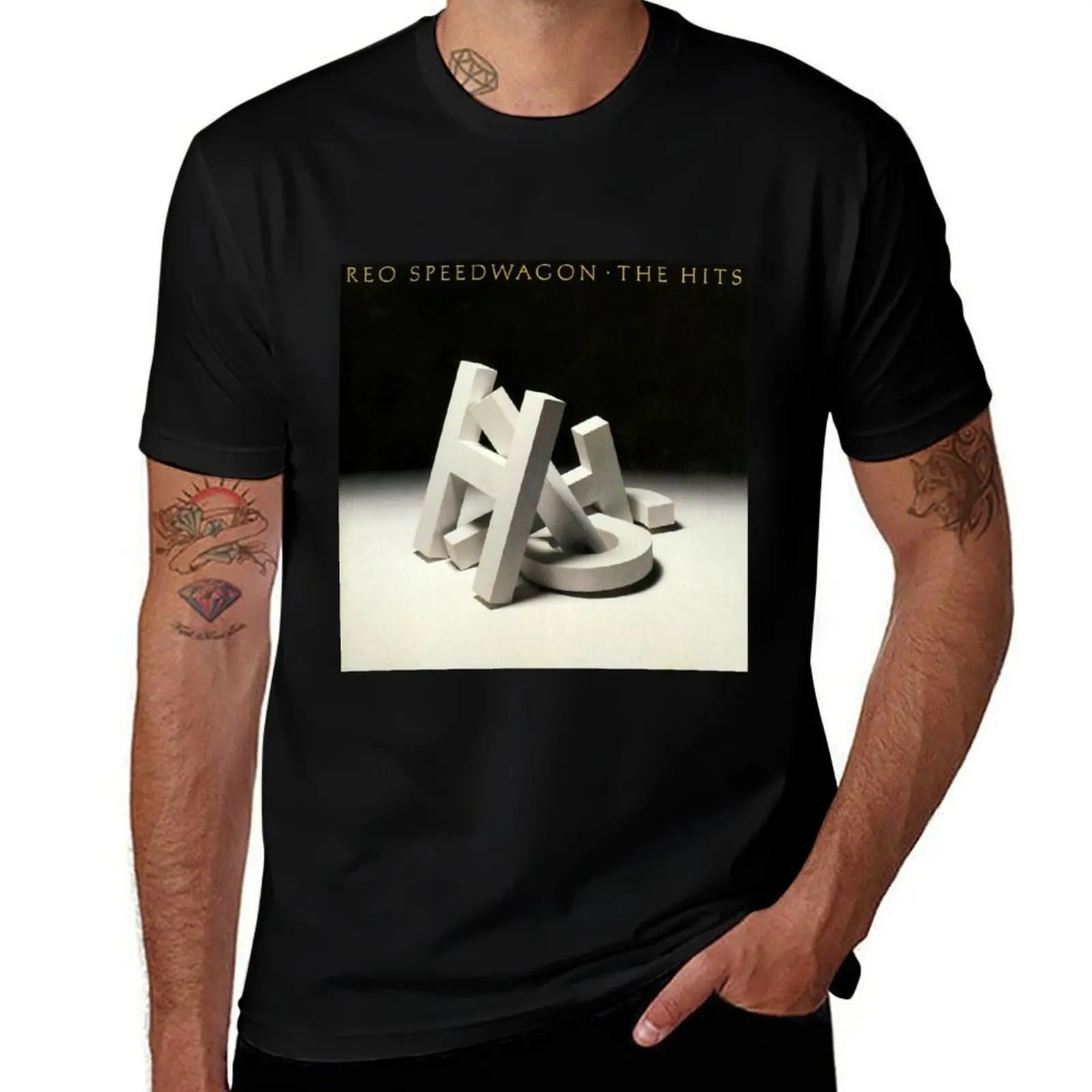 

REO Speedwagon the hits T-Shirt quick-drying street wear plus sizes mens tall t shirts