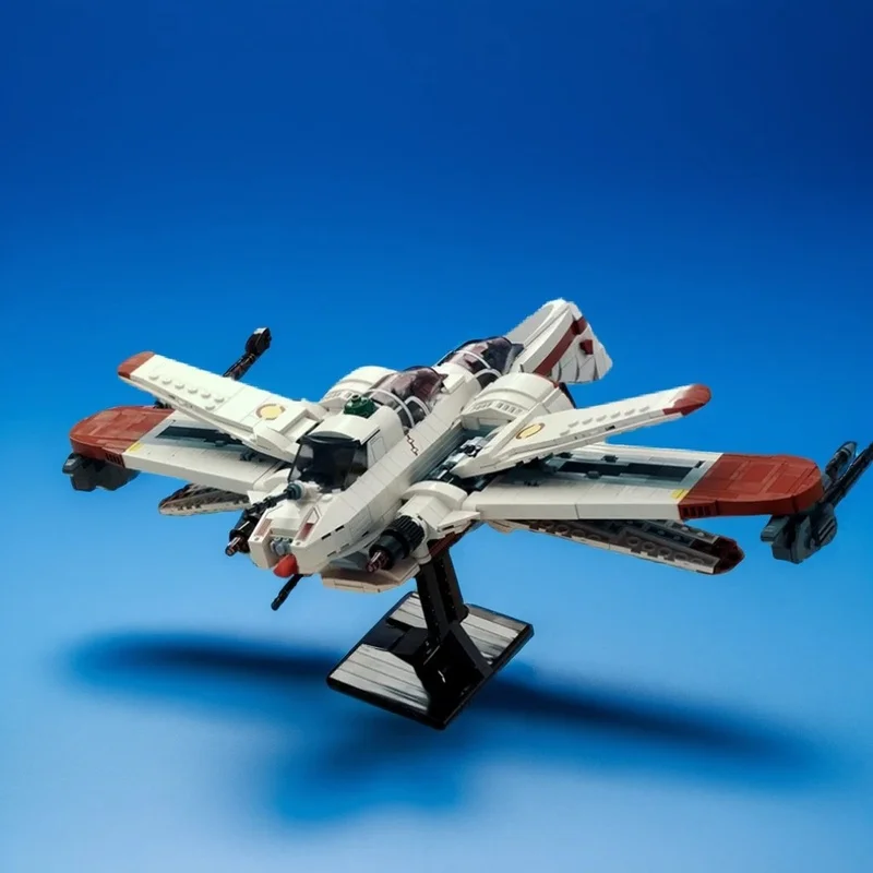 

1145PCS MOC Space Battle Pixel Dans Arc 170 Starfighter Playscale Ucs Style Model Building Blocks DIY Building Blocks Gift Home