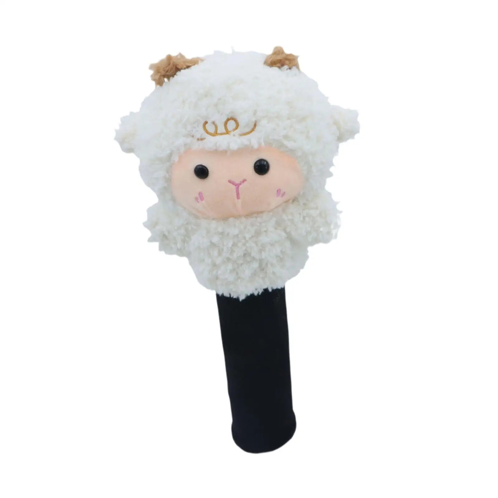 Knitted Plush Golf Headcover Wood Club Protection Sleeve Funny Animal Cover for Golf Accessories