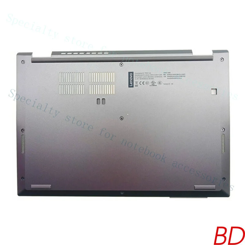 

A+ 5CB0S95357 Для Lenovo ThinkPad L13 S2 5-го поколения L13 20R3 20R4, нижняя часть корпуса (D-панель), серебристая
