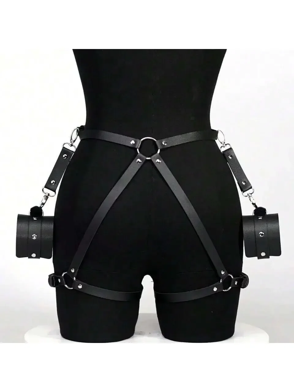 Kit de couro bdsm, algemas, brinquedos sexuais, jogos para casais, alças de bondage, brinquedos sexuais adultos eróticos para festa sexy