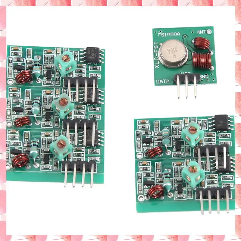 JAJA 315MHZ Ultra Modulo Modulo Trasmettitore Wireless Antifurto Trasmettitore Ricevitore Modulo di Frequenza Portatile Facile Installazione