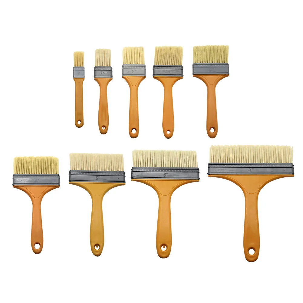 New Practical Paint Brush Brush Brush, 2inch 3inch 4inch 5inch As Picture Bristle Nylon 1.5inch 1inch 1pc 2.5inch
