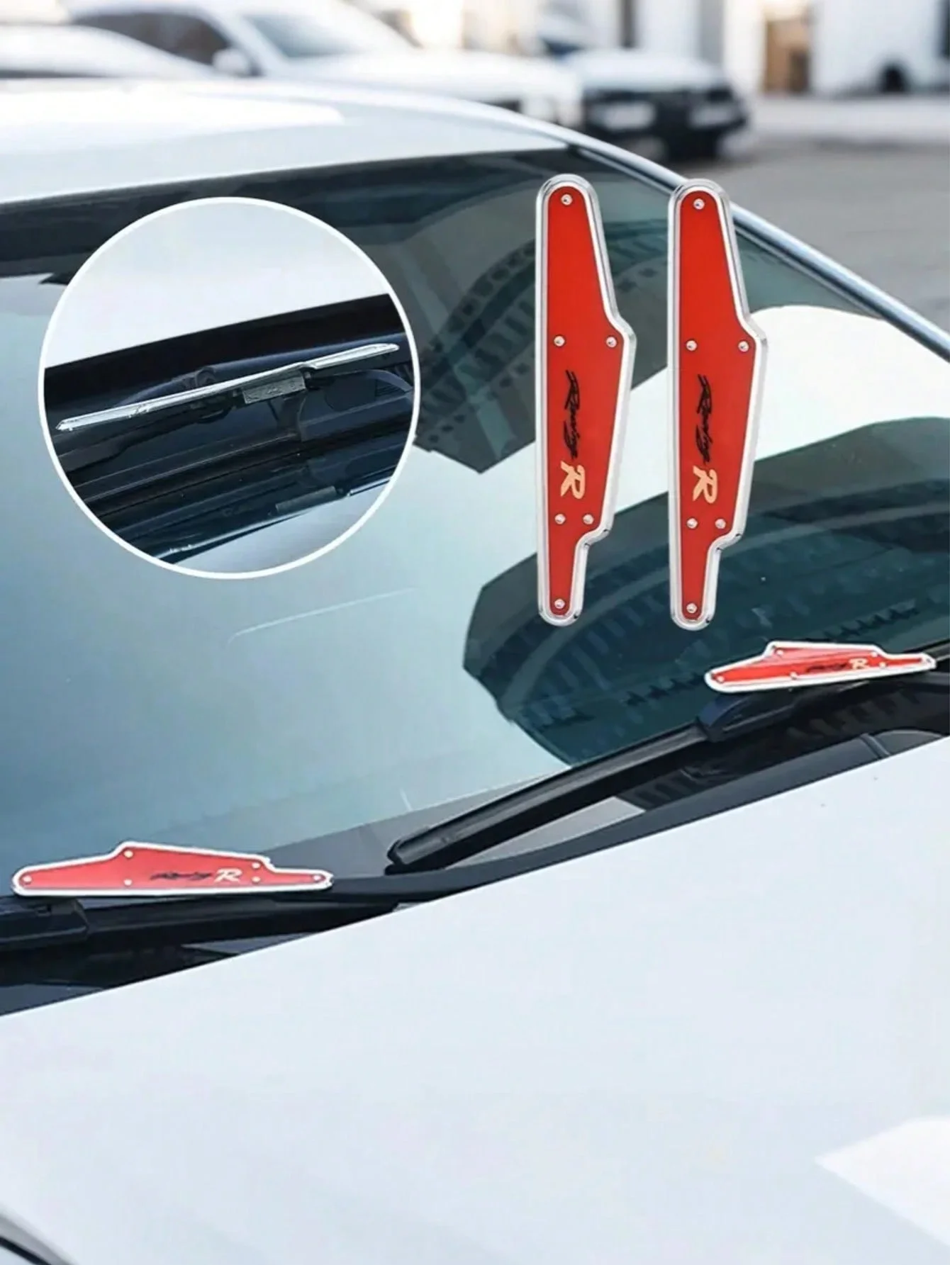 منظم ضغط الممسحة العالمي، هيكل بلاستيك ABS متين، سهل التركيب، يحسن أداء ممسحة الزجاج الأمامي، #2