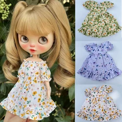 HOUZIWA Obitsu24 Blyth Doll Clothes Dress For 1/6 BJD Dolls
