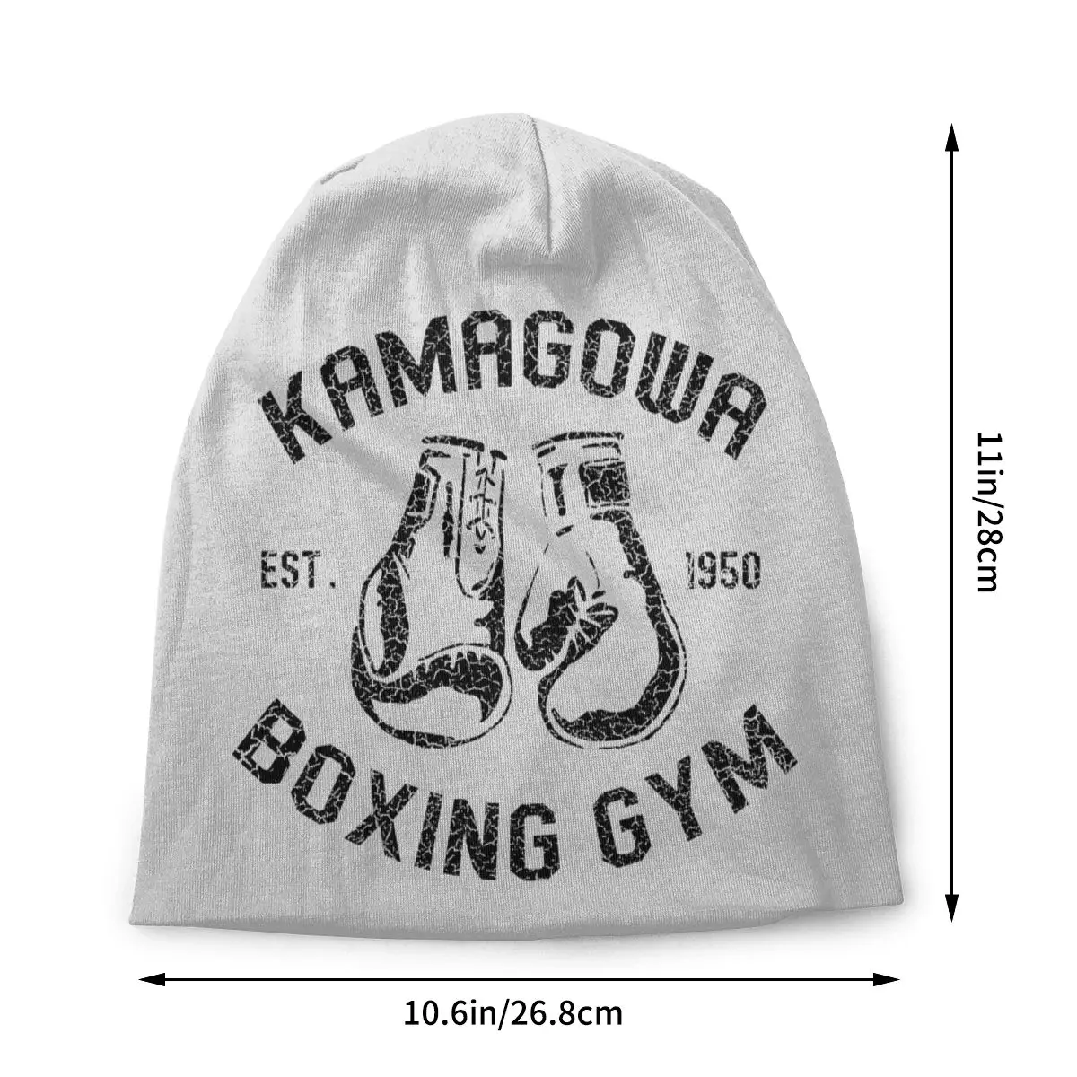 Hajime No Ippo KBG Funny Cotton Outdoor Thin Hats Kamagowa Boxing Gym Bonnet High Quality Skullies Beanies Caps