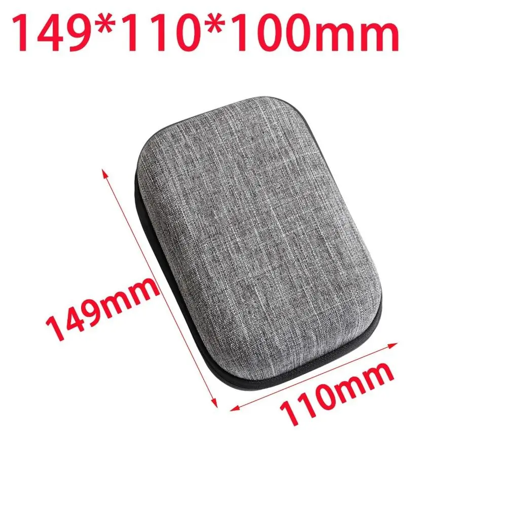 Hard Carrying Case Shockproof with Mesh Pocket Protector Travel Bag for Upper Arm Pressure Monitor Blood Pressure Storage Bag