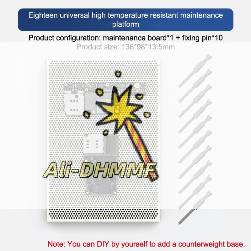 

18-in-1 High-Temperature Resistant Repair Station - Universal PCB/IC Chip Fixing Platform for Mobile Phone & Circuit Board Tools