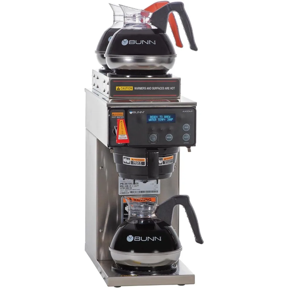 Dupla tensão Coffee Brewer, padrão, 38700.0008, Axiom-DV-3, 120V