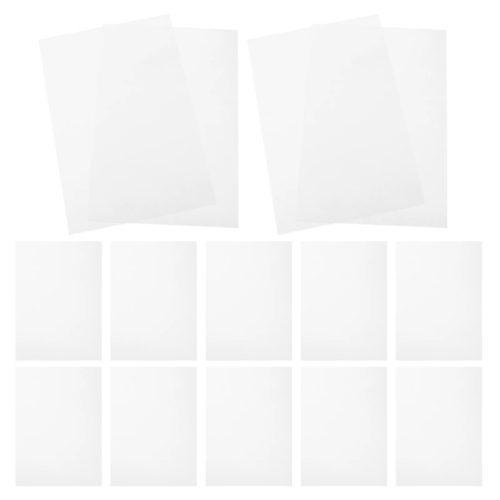 

100 Sheets Printer Paper Thickened Printing Copy & White Double Sided Cardstock