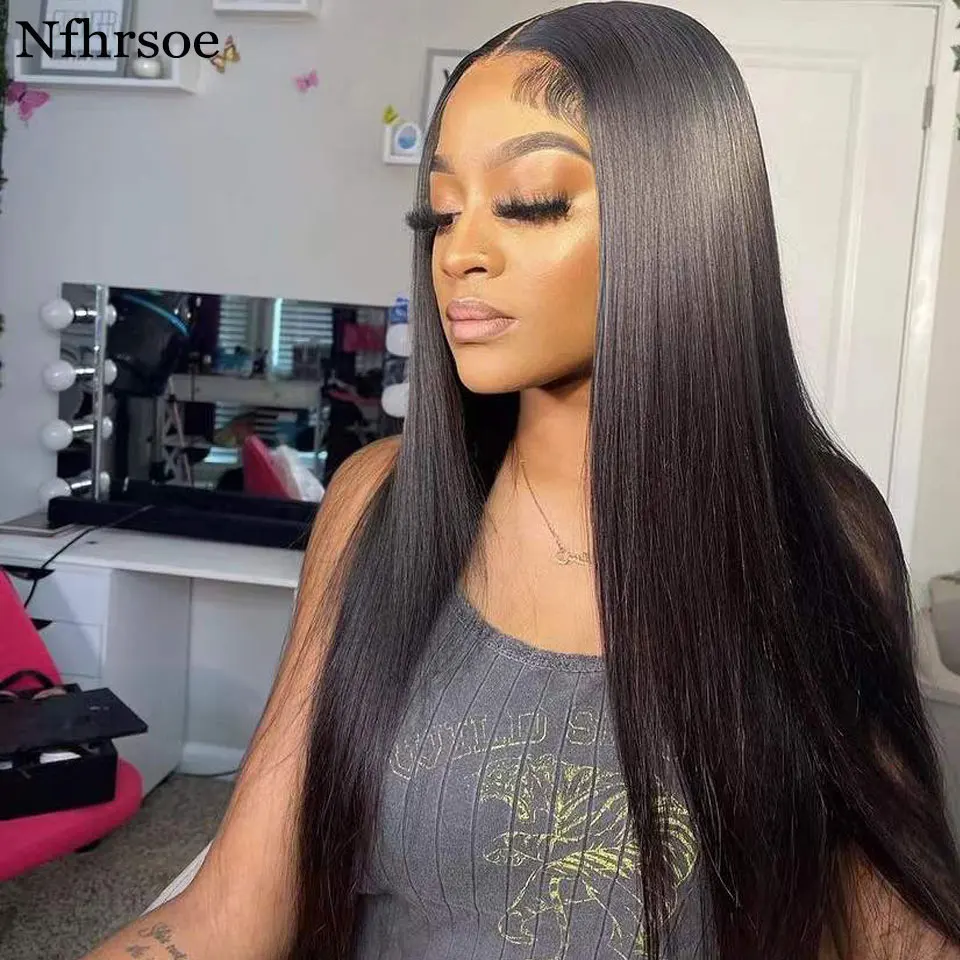 

13x6 Lace Front Human Hair Wigs For Women Human Hair Lace Frontal Wig 8-32inch Long Hair Straight Lace Front Wigs With Baby Hair