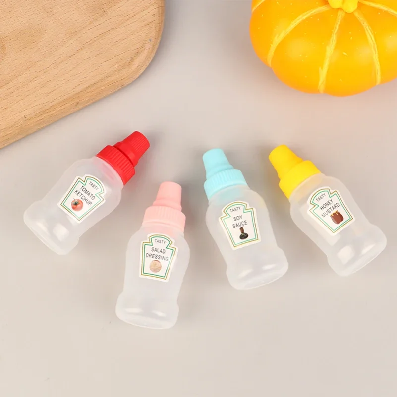 4Pcs/set Mini Sauce Bottle Ket - Herb Keeper Bottle ulasan dan harga