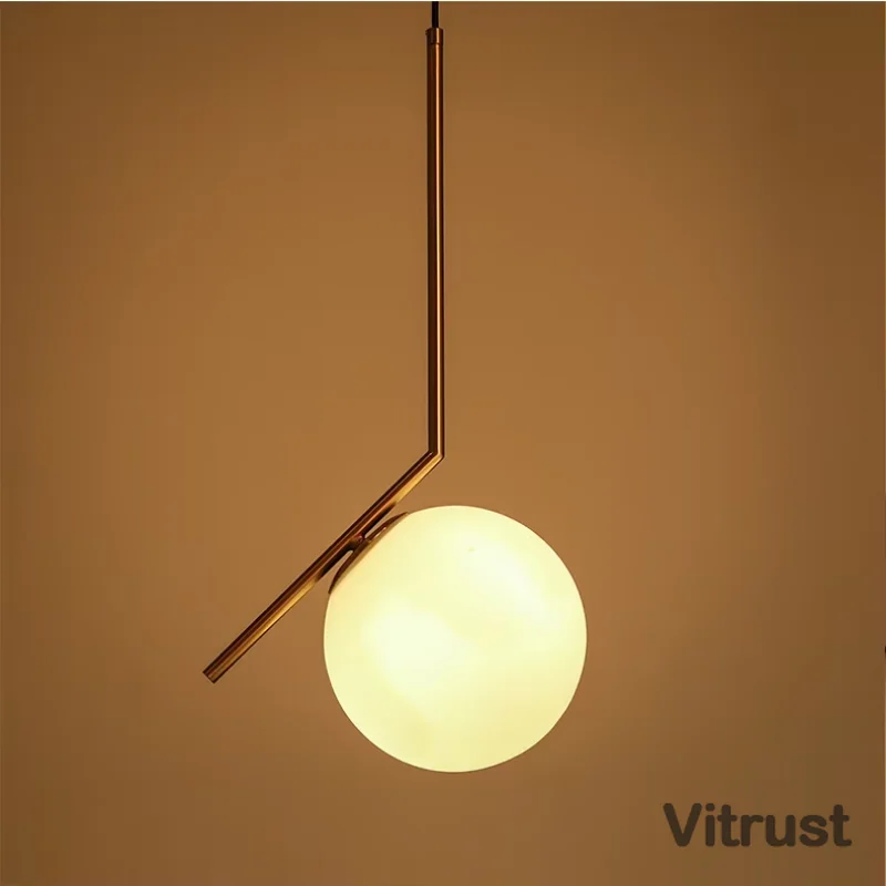 Nordic Pendant Lights Modern Hanging Lamps Home Lighting Deco Glass Lamp Shade Bar Living Room Cafe Clothing Lamps