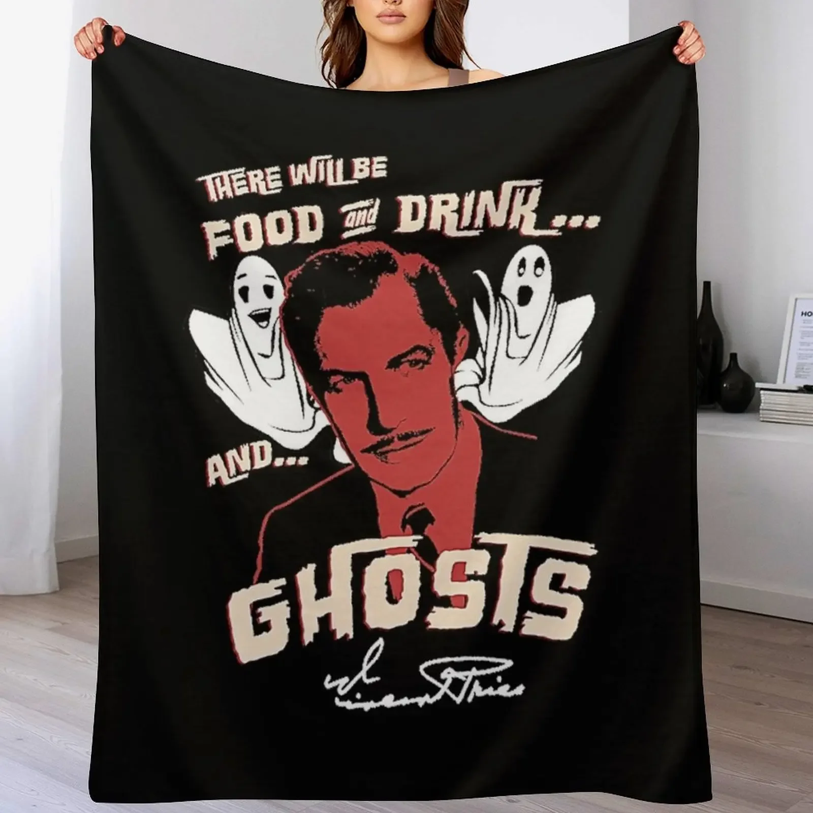 

House on Haunted Hill T-Shirt Throw Blanket Polar Bed Plaid on the sofa Blankets For Baby Blankets