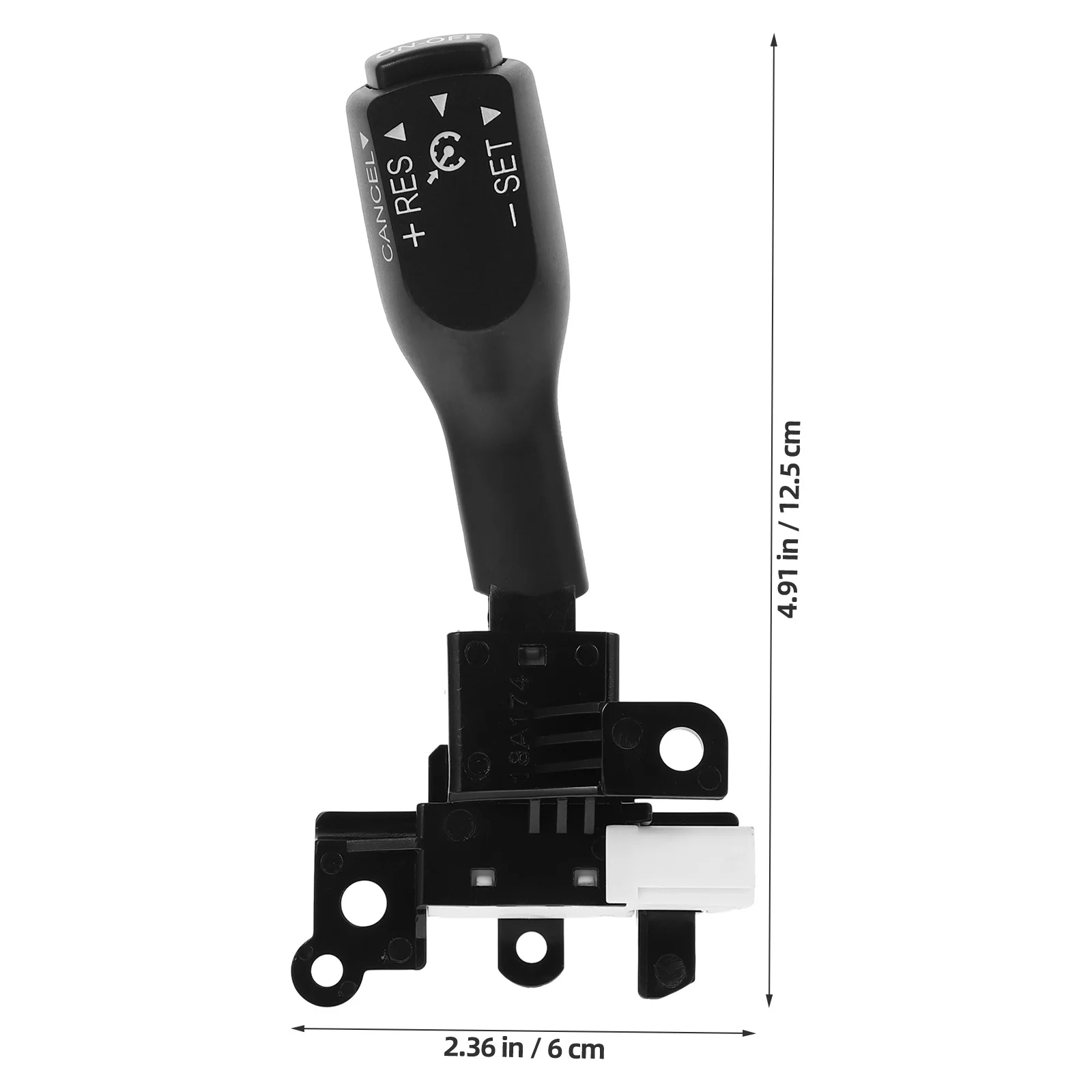 

1Set Car Cruise Control Switch Durable Plastic Auto Repairing Supply Stable Performance Replacement Part Auto Repairing Supply