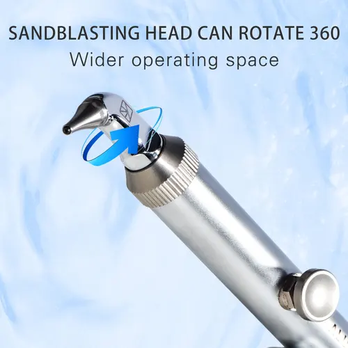 Imagen 2 del producto EXP-interfaz Micro Blaster de óxido de aluminio Dental, microetcher, pistola de alúmina para chorro de arena, pulidor de abrasión de aire, herramientas de odontología
