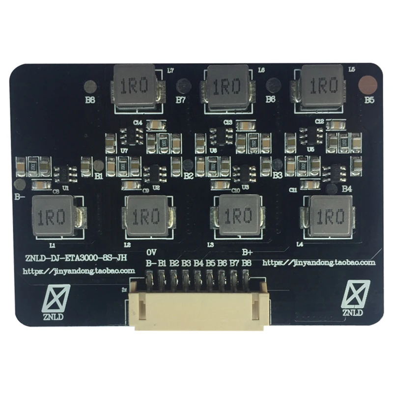 BMS 2S-8S 1.2A Balance Board Lifepo4 LTO bateria litowa aktywny korektor Balancer energia płyta transferowa BMS 3S 4S 5S 6S 7S 8S