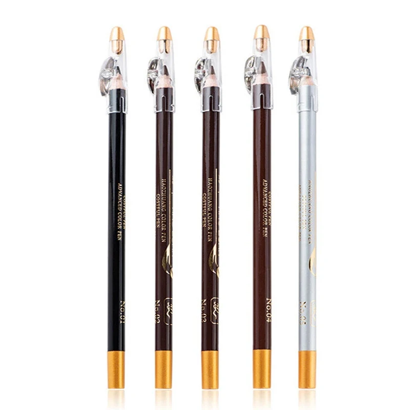 Natural Long Lasting Tint Eyebrow Pencil Waterproof Microblading Eyebrow Pen Available Eyebrow Pencil Shadows Cosmetics 1pcs