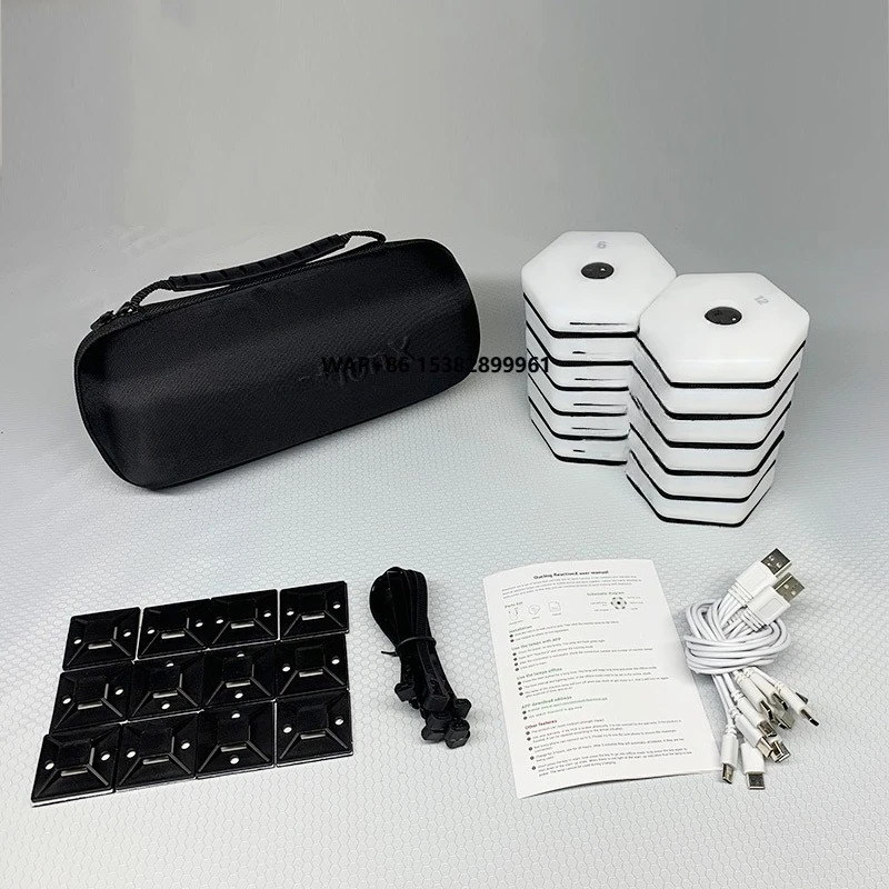 Basketball Training Reaction Lamp Football Taekwondo Tennis Speed Sensing Agile Lamp Badminton Training Equipment 12 Lights+App