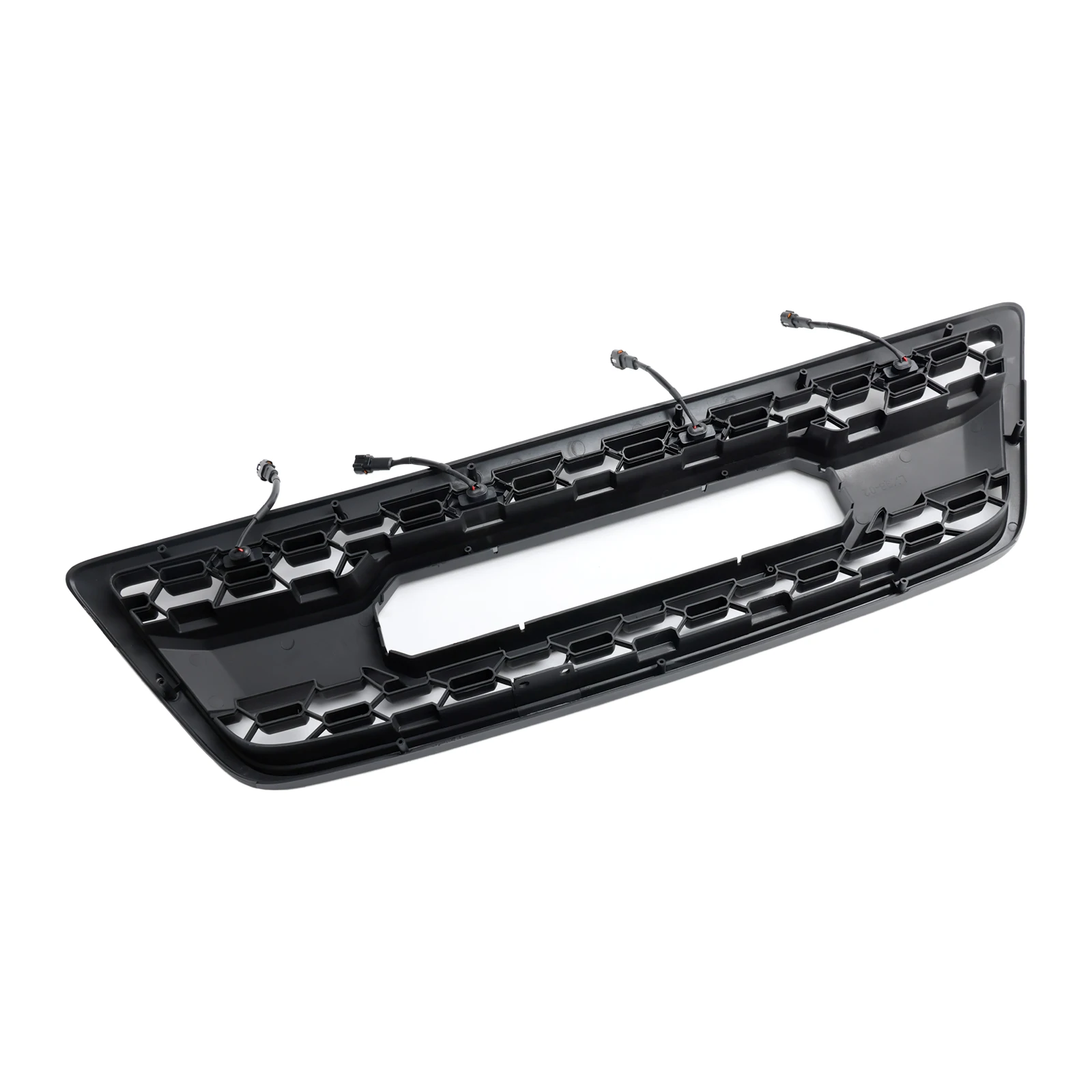 شبكة شواء المصد الأمامي باللون الأسود غير اللامع من Artudatech مناسبة لكزس LX470 LX570 1998-2002 مع LED