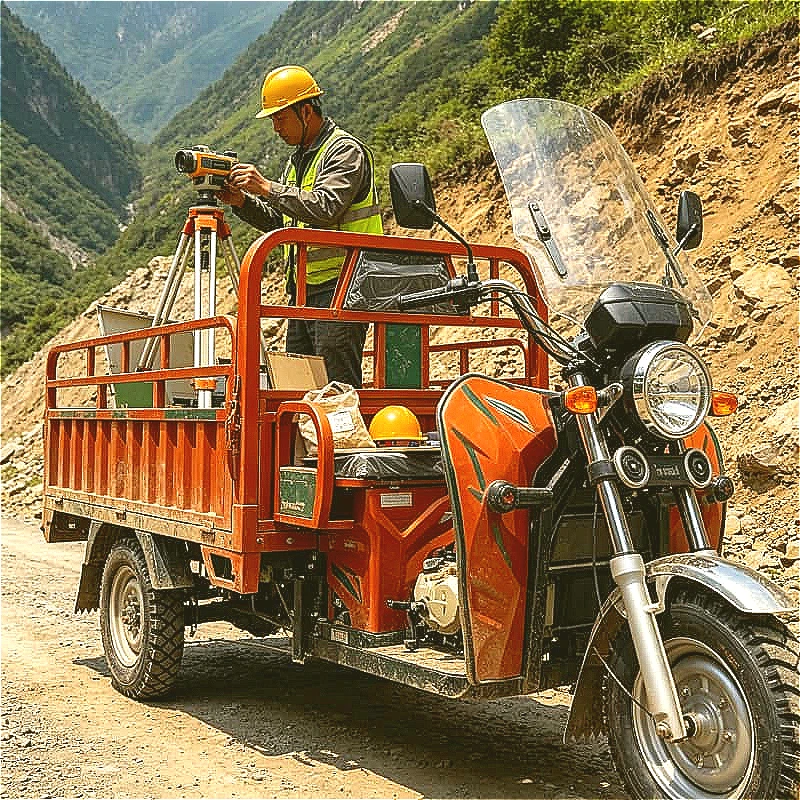 Urban Delivery Electric Tricycle 72V 2500W 500kg Cargo Box For Last Mile Logistics Express Freight Service Customized