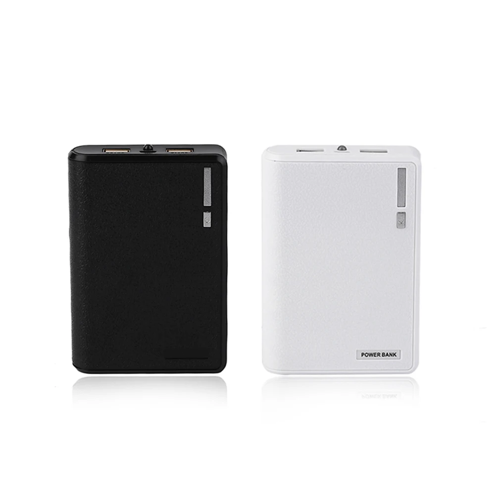 Kapasitas besar 10400MAH portabel ukuran 4*18650 baterai eksternal Power Bank pengisi daya baterai ponsel cocok untuk iPhone