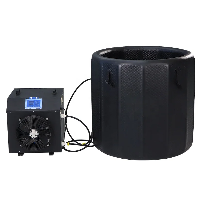 1HP Heater Cooling Water Machine Club Supply Sports Recovery Water Chiller Uv Filter Cold Plunge Pool Water Chiller With Wifi