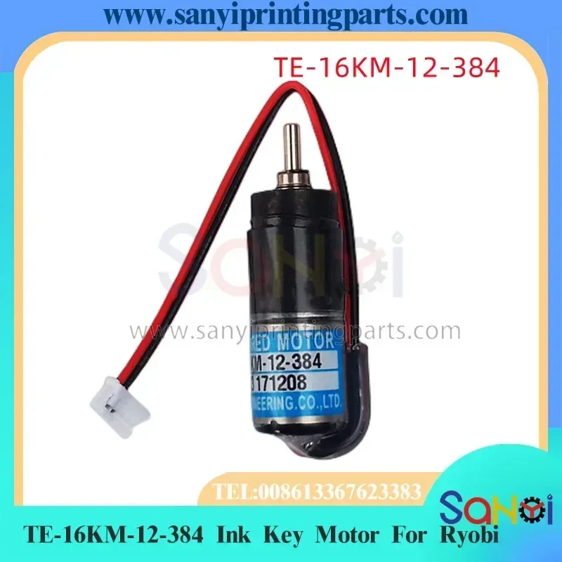 

Лучшее качество TE-16KM-12-384 Двигатель с чернильным ключом для деталей печатной машины Ryobi