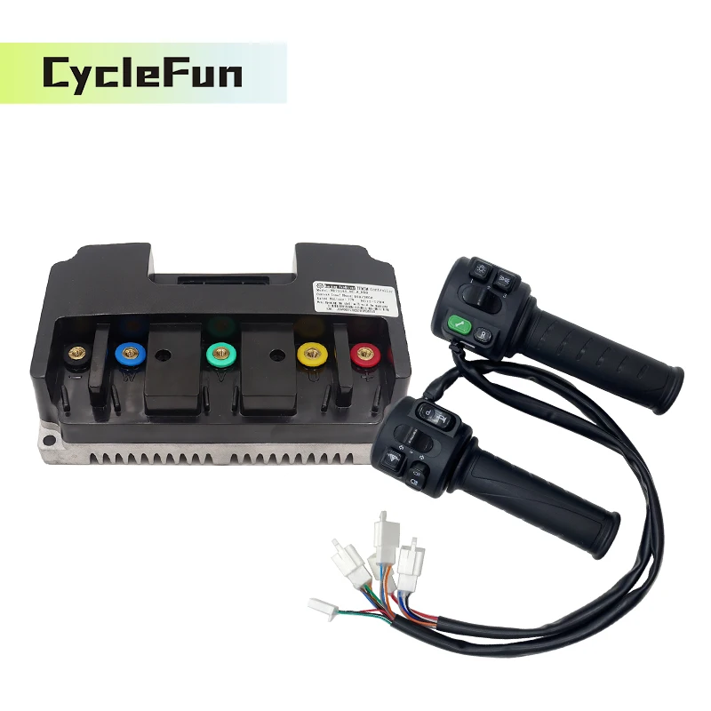 

NANJING FarDriver ND72260 48V-72V DC 80A 1KW-2KW With T08 Combination Switch Throttle Electric Scooter Motor Controller Kit