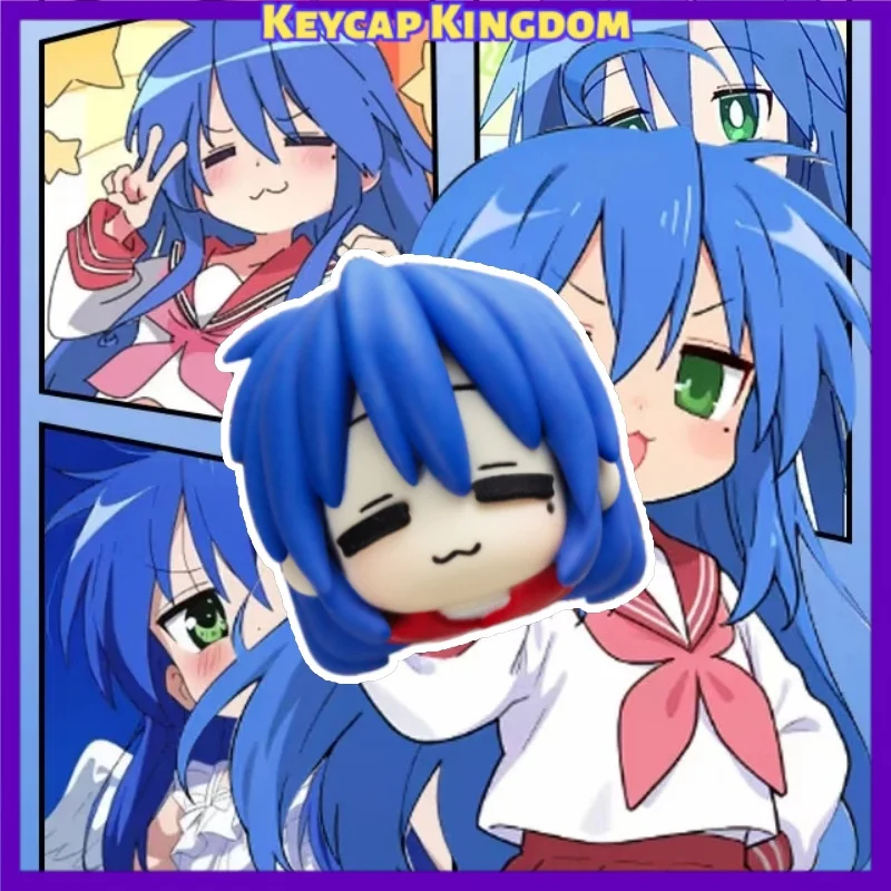 

Lucky Star Izumi Konata Resin Cute Point Artisan Keycap DIY Custom Anime Keycap Mechanical Keyboard PC Gaming Accessories Gift