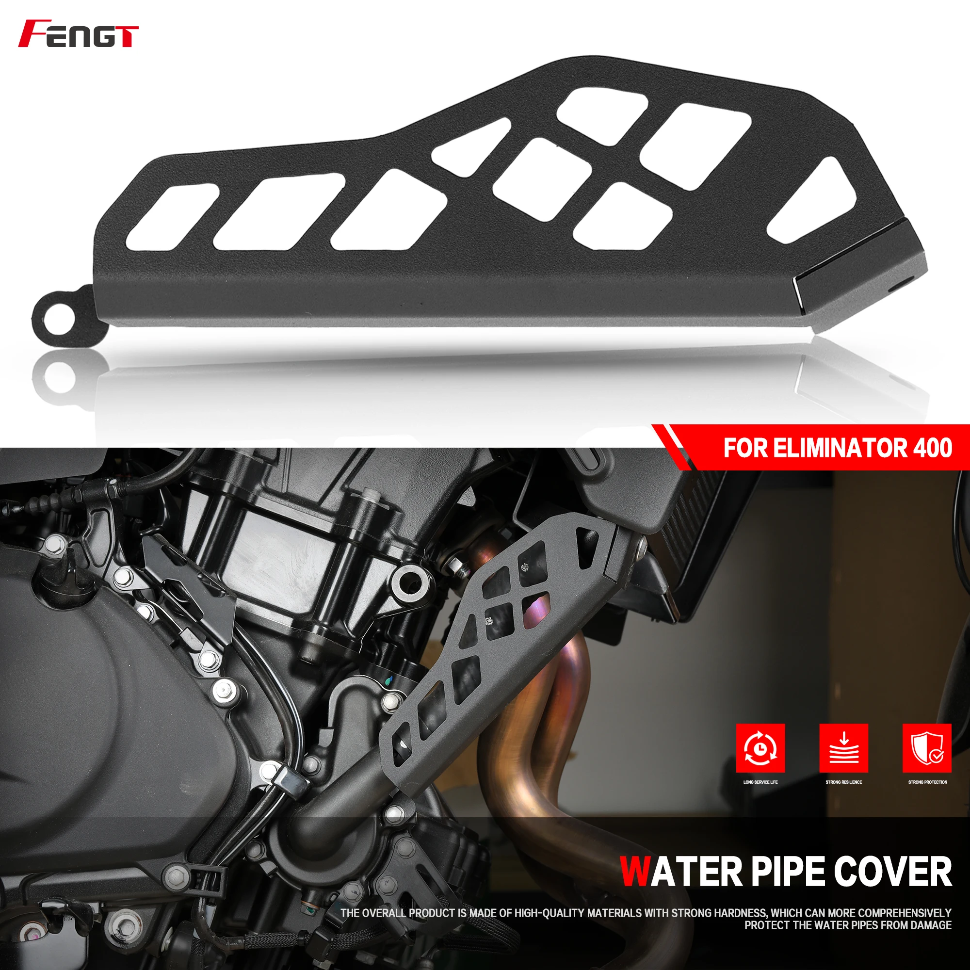 

Устранитель для Kawasaki 500 400 мотоциклетный Устранитель, радиатор двигателя, головка цилиндра, крышка клапана, защита водопроводной трубы