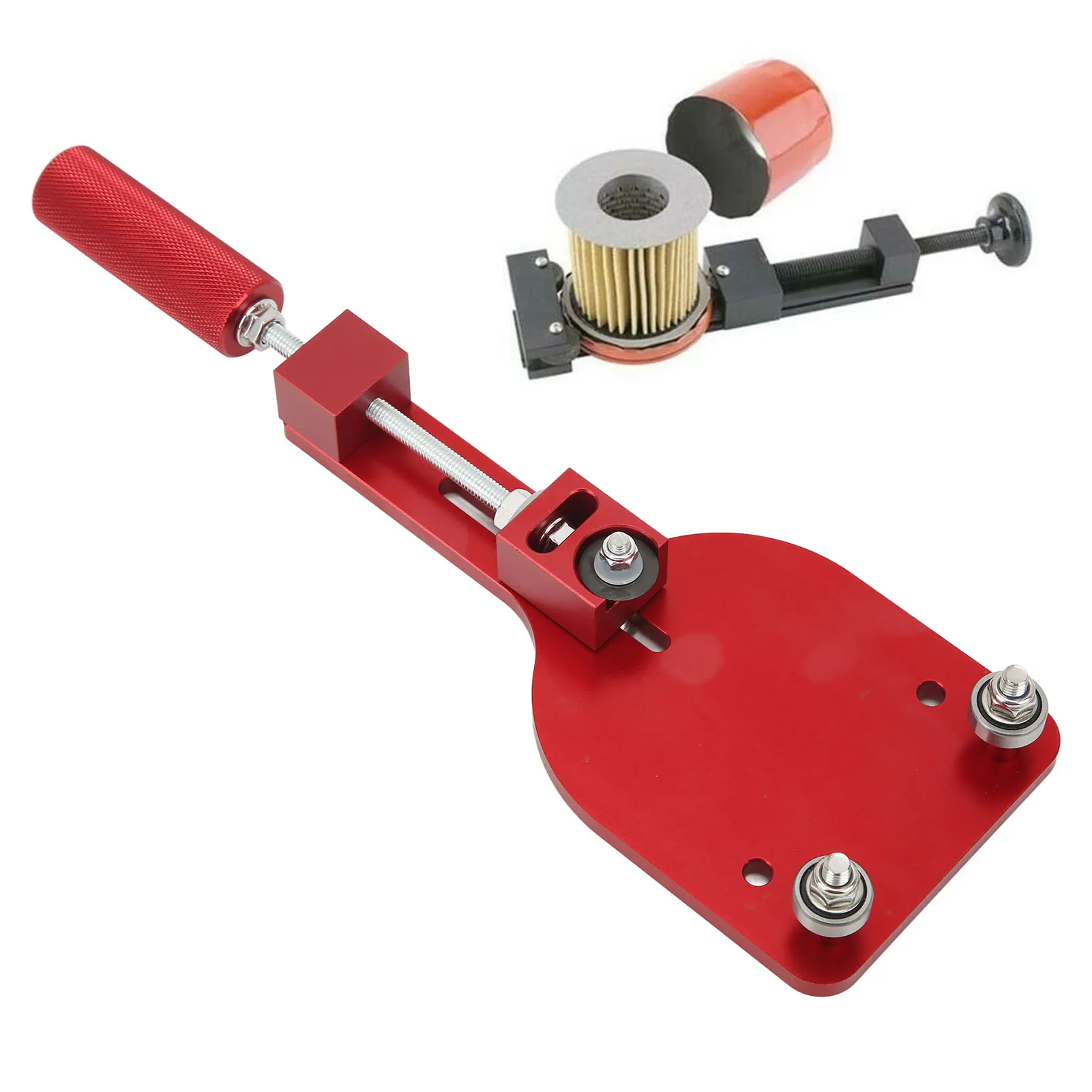 Oil Filter Cutter Zinc Alloy High Efficiency 77750 Easy To Operate for 2‑3/8in to 5in Filter Cutting Range 77750