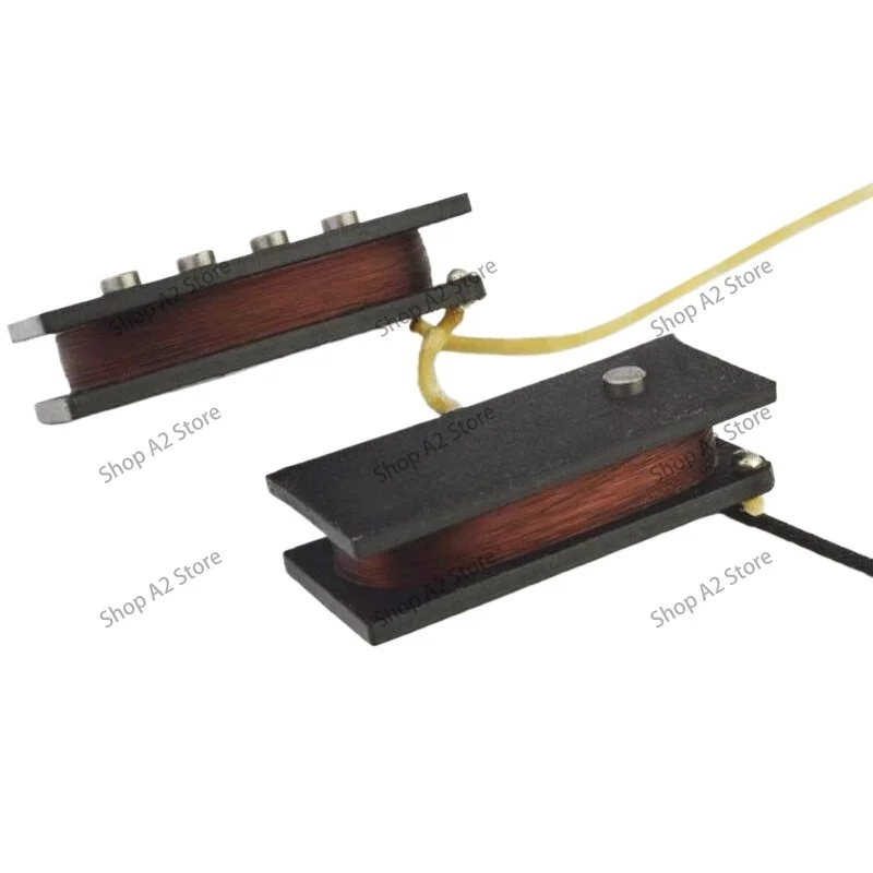 A5 10.8K Precision PB Bass Pickup, Black Fiber Baseplate Single Coil Pickup for 4 String Electric Bass