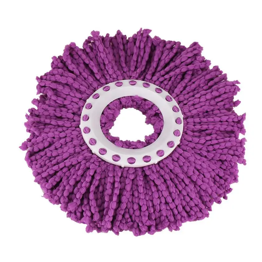 Universal Mop Head Refill Rotating Spin Mops Microfibers Round 16mm Mopping Head Microfiber Rag Mop Cloth Replacement Clean Tool