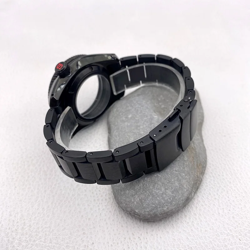 مجموعات حقائب الساعات مع سوار من الفولاذ المقاوم للصدأ ، Mod SPB185 ، SPB187 ، NH35 ، NH34 ، NH35 ، حركة 4R ، زجاج الياقوت