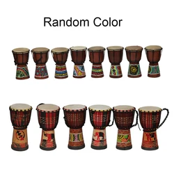 African Drum Professional 4 Inches Musical Instrument Premium Teaching Props Adults Bango Rhythm Playing Toys Hand Drums