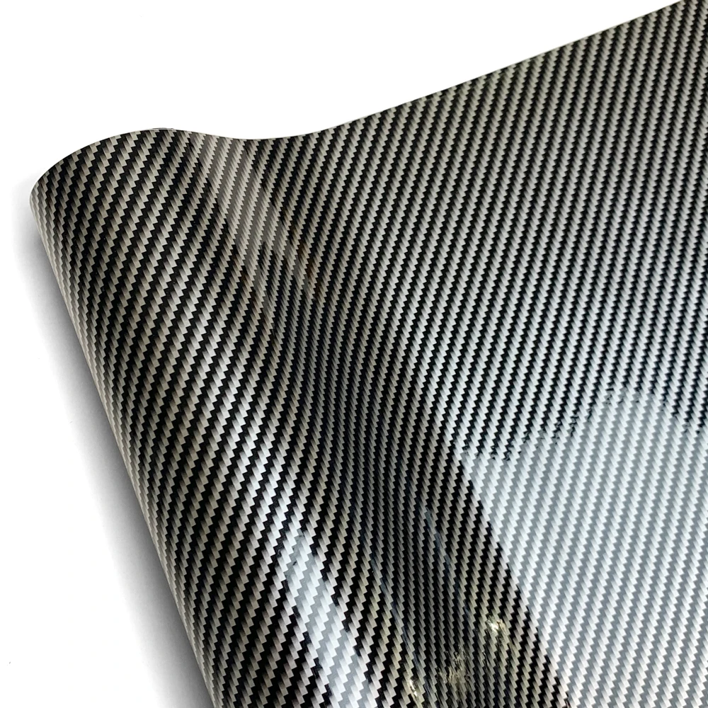 2D-9D ألياف الكربون التفاف مقاوم للماء ملصقات السيارات الفينيل ضبط السيارات دراجة نارية ملصقات لامعة ماتي الأسود سيارة لاصق الفينيل التفاف