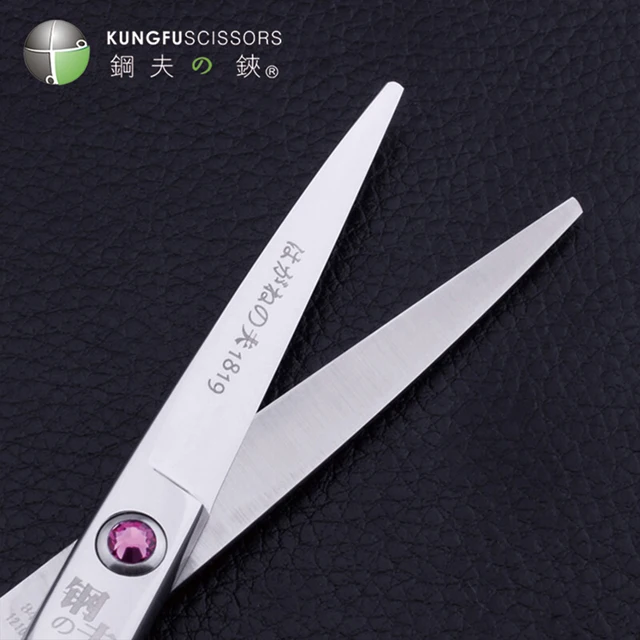 Kungfu Barber Hair Shear Ball Bearing Screw Hair Hairdressing Cutting Scissors