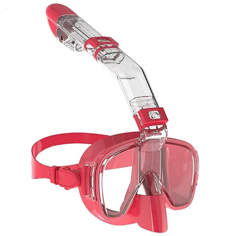 

Snorkel Gear Dry Top Swim Face Cover Anti-Fog Panoramic View Diving Equipment For Snorkeling Scuba Diving Swimming Travel