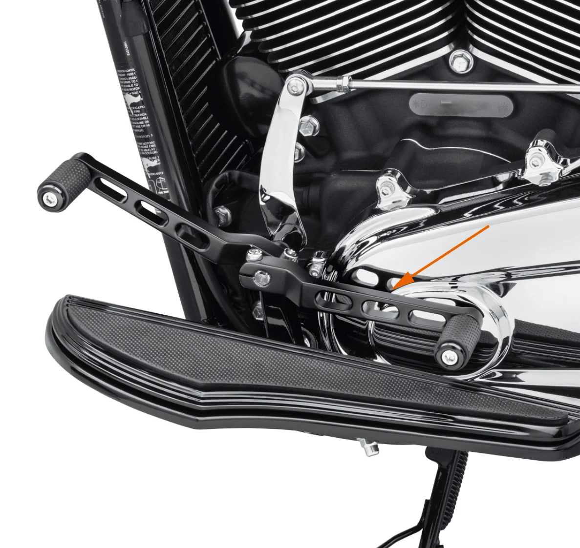 Black Defiance heel toe Shift Levers pedals For Harley Touring Road street glide roadking softail FLHX FLHR FLHT FLTR