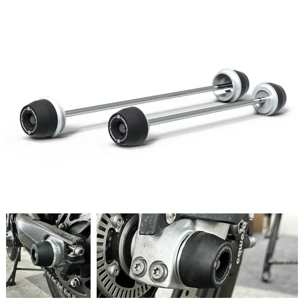 

For BMW S1000XR / Sport / Sport SE 2015-2019 Motorcycle Wheel Protector Rear Front Axle Fork Crash Slider