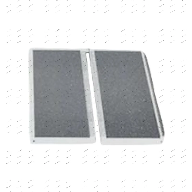Accessible Aluminum Alloy Ramp Portable Non-slip Folding Mobile Staircase Ramp Wheelchair Ramp