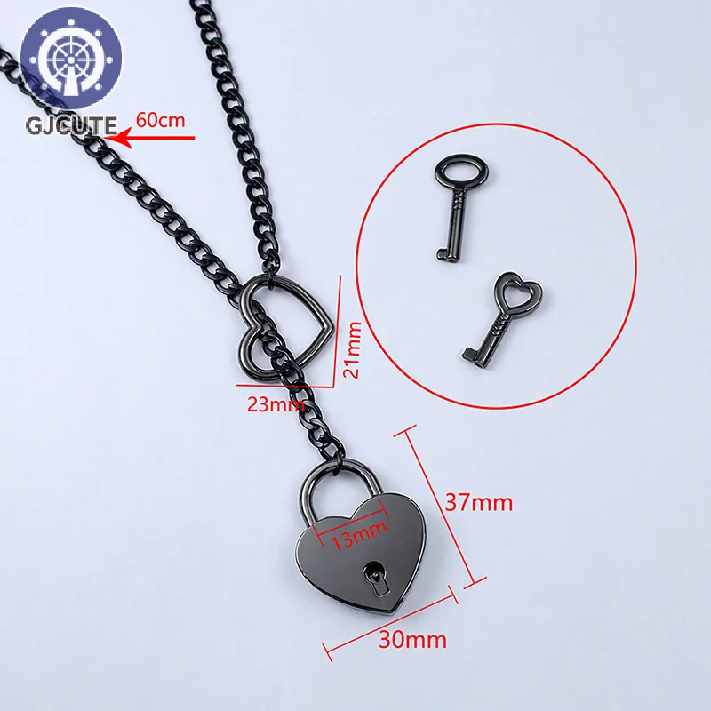 1Pcs Slip Chain Necklace Punk Rock Stainless Steel Cuban Long Necklaces Jewelry Lariat Necklace