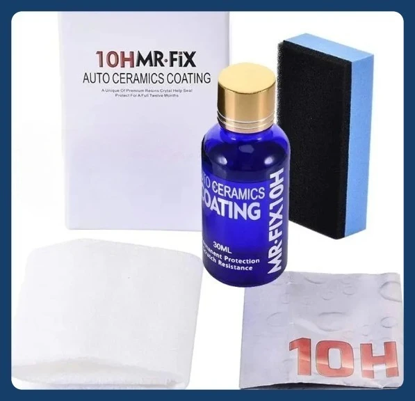 

Жидкость для керамического покрытия премиум-класса с твердостью 10H для защиты автомобильной краски с гидрофобным блеском