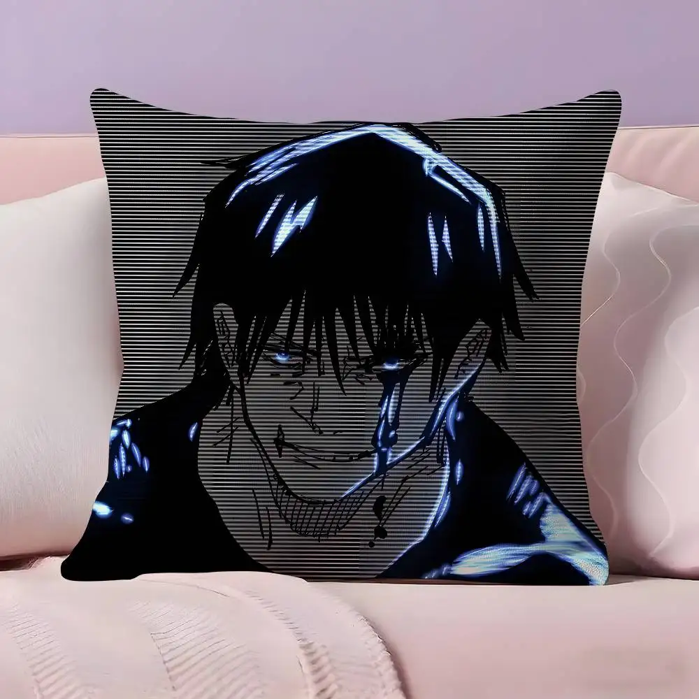 T-Toji Fushiguro J-Jujutsu Kaisen Pillow Case Ultra Soft Skin Friendly Fabric Cloud Like Comfort & Concealed Zipper