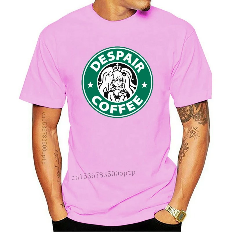 New Despair Coffee  Danganronpa T shirt danganronpa dangan ronpa junko enoshima monokuma coffee parody anime videogame funny